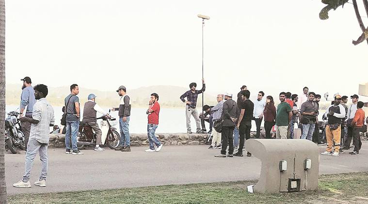 Chandigarh: Movie shooting irks joggers, tourists near Sukhna