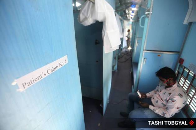 Here is what the coronavirus isolation railways coaches look like