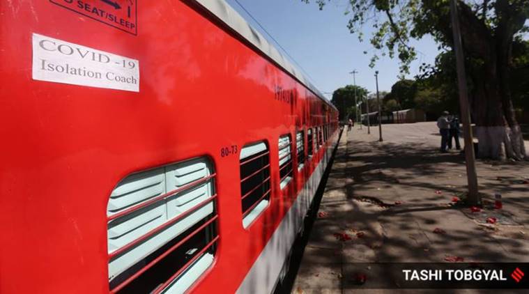 Here is what the coronavirus isolation railways coaches look like