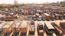 truckers 759 coronavirus outbreak, Maharashtra borders sealed, truckers stranded, mumbai news, maharashtra news