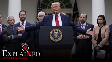 verily, coronavirus, coronavirus in the US, google help fighting coronavirus, donald trump, what is verily, coronavirus pandemic, express explained, indian express