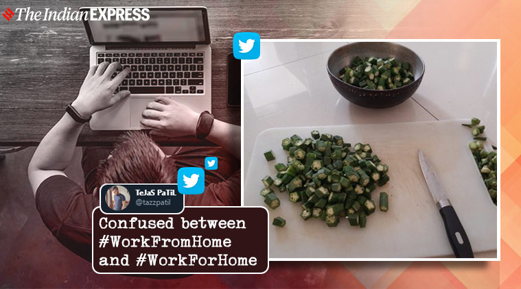 Forced To Work From Home People Across The World Are Sharing Memes And Jokes Trending News The Indian Express