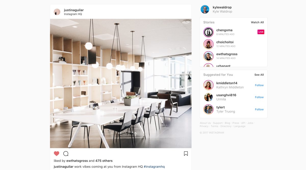instagram live, insta live on web, insta live web, instagram live on web browser, instagram web interface