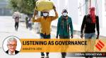 Overcoming pandemic may look like fighting a war, but real need is far from that
