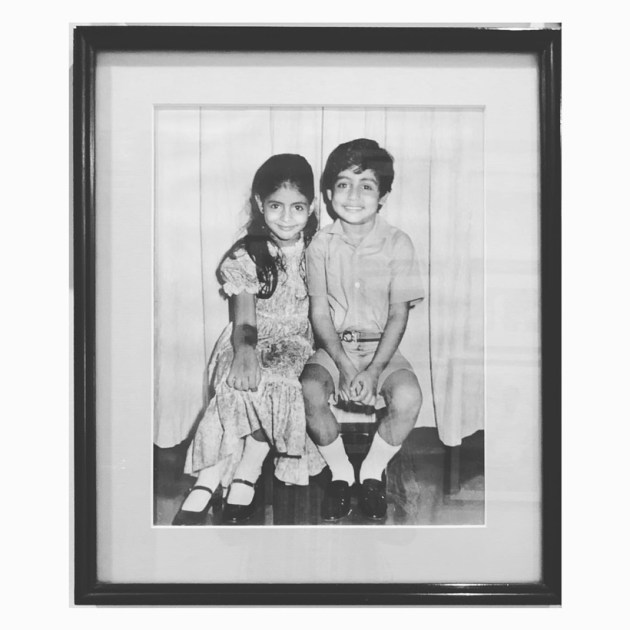 abhishek bachchan childhood photo