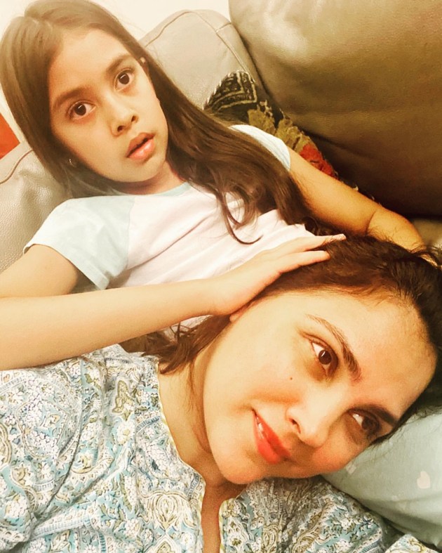 lara dutta daughter frozen 2