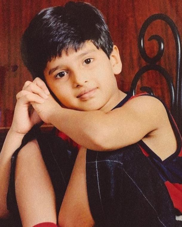 armaan malik childhood photo