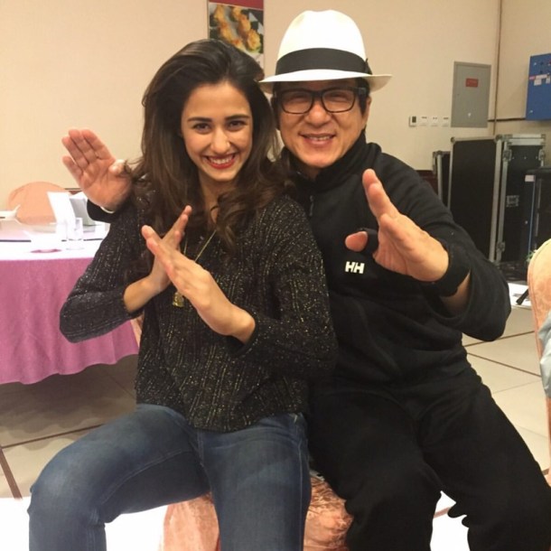 disha patani with jackie chan