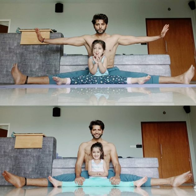 karanvir bohra with kids