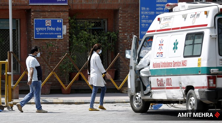 number of covid delhi victims, number of covid delhi hospital deaths, delhi coronavirus hospital data, delhi government vs hospitals, delhi coronavirus cases, covid delhi cases, delhi news, indian express