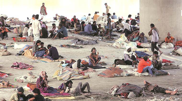 In Delhi, hundreds living on Yamuna banks now shifted to shelters ...