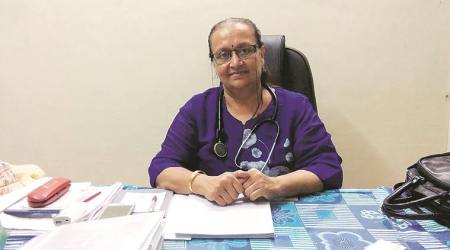 coronavirus cases, health workers, gujarat cases, Covid-care doctor, indian express news