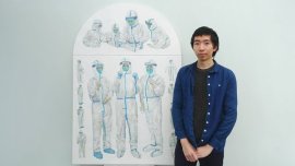 Duyi Han, artist Duyi Han, Duyi Han artwork, Duyi Han coronavirus artwork, indian express news