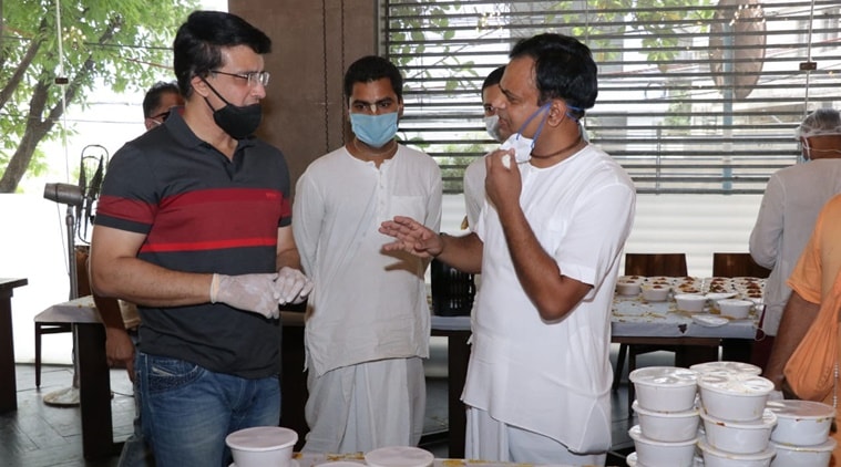 Sourav Ganguly helps feed 10,000 people daily during India lockdown