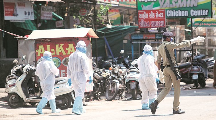 coronavirus, coronavirus news, gujarat, Gujarat coronavirus news, stones pelted at cops Godhra, covid 19 india tracker, coronavirus latest news, covid 19 india, coronavirus latest news, coronavirus india, coronavirus india news, coronavirus india live news, coronavirus in india, coronavirus in india latest news, coronavirus latest news in india, coronavirus cases, coronavirus cases in india, coronavirus lockdown, coronavirus india update, coronavirus india state wise,