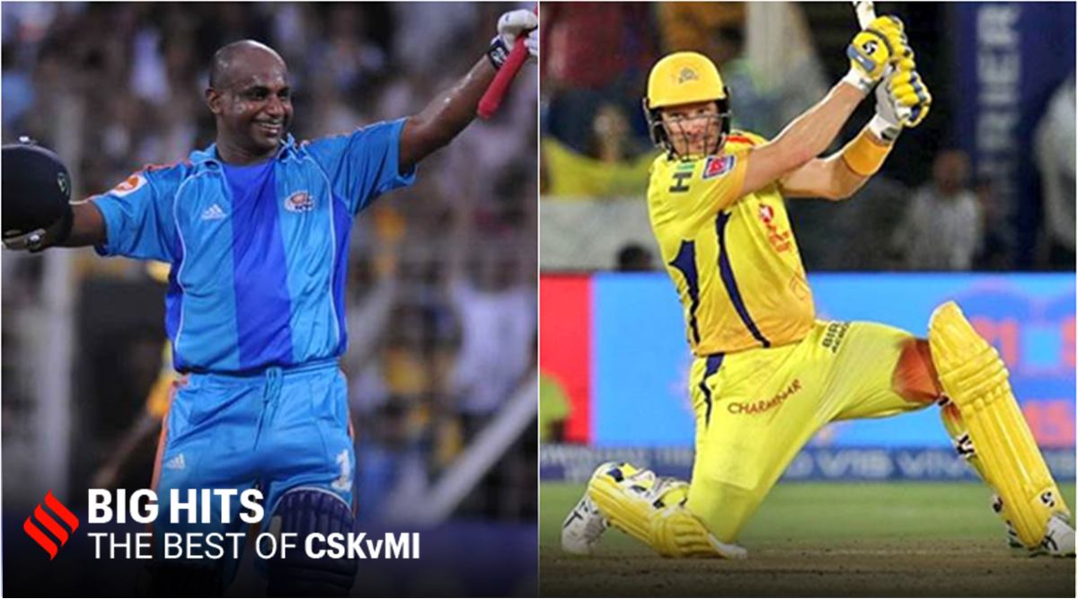 Jayasuriya S Belligerent 114 To Watson S 80 With A Bleeding Knee The Best Of Mi Vs Csk Rivalry Sports News The Indian Express