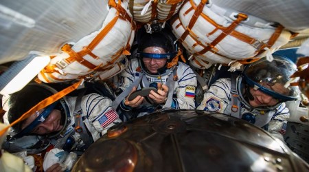 Kazakhstan, ISS Space Crew, US-Russian Space Crew