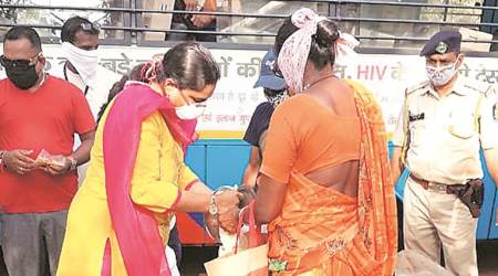 North Goa Collector R Menaka at Assagao