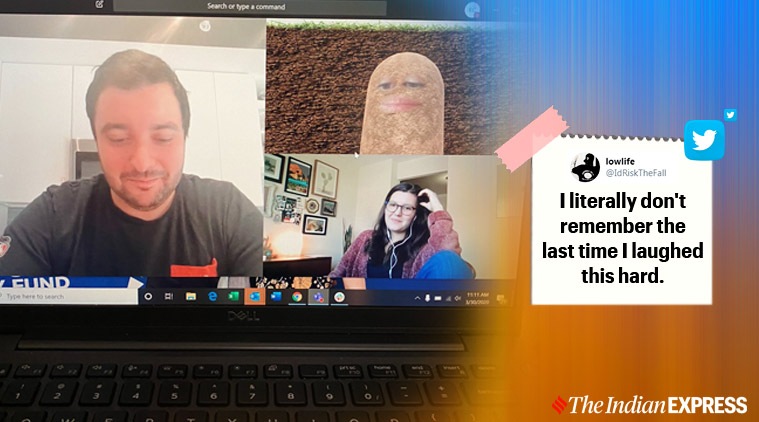 Boss accidentally turns herself into a potato during video ...