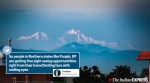 Photos of snow-capped mountains visible from Saharanpur in UP go viral