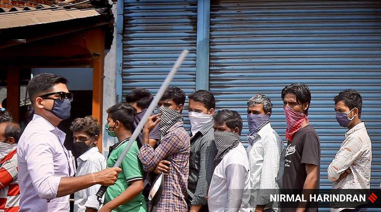 India lockdown, coronavirua, Mumbai slum migrants, Ambujwadi slum, Mumbai migrants, Mumbai coronavirus cases, Indian express