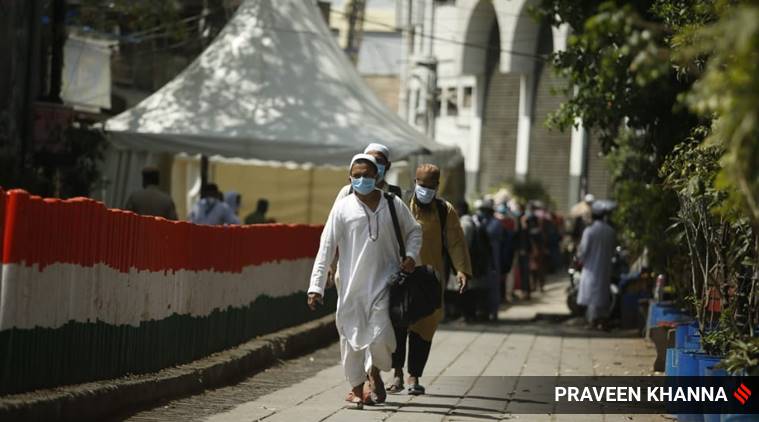 Nizamuddin, coronavirus, Haryana coronavirus cases, Haryana's Nuh district, Tablighi Jamaat members test positive in Haryana, Indian express