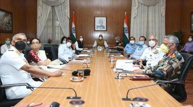 Rajnath Singh, Bipin Rawat, Shekatkar Committee, Coronavirus crisis, Defence minister, Chief of Defence Staff, pune news, indian express news