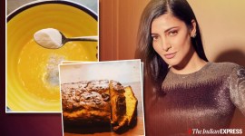shruti hassan, shruti hassan news, banana cake recipe, indianexpress, indianexpress.com, lockdown, india lockdown, banana recipe, ripe bananas, unripe bananas, overripe banana benefits, shruti hassan films, shruti hassan pics,