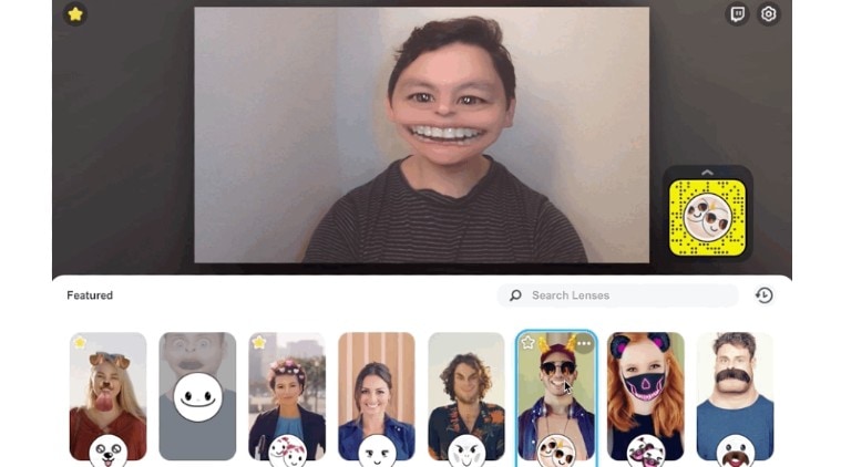 How To Add Snapchat Ar Filters To Your Video Calls On Zoom Technology News The Indian Express