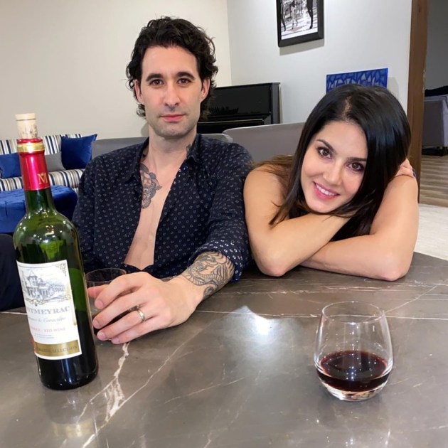 Sunny Leone daneil weber photos