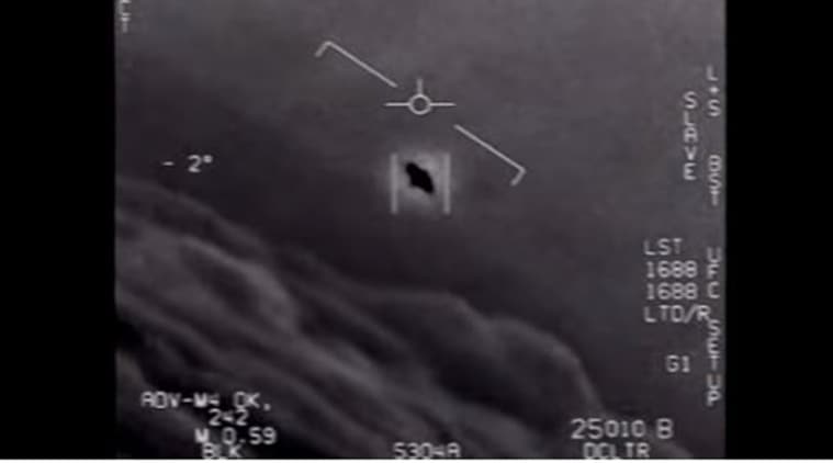 Look: The Pentagon Releases 'UFO' Images Taken By US Navy Pilots. USA