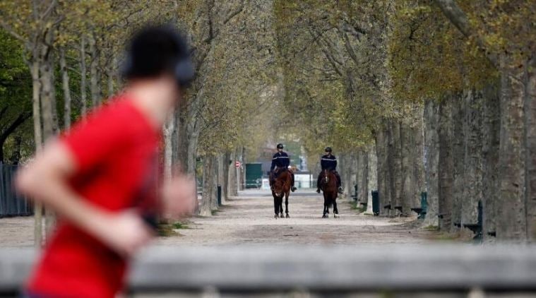 outdoor sports banned in paris, france lockdown, no sports activity in paris, covid 19 hit sports, coronavirus in france