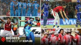 IPL big hits, MIvKXIP, KXIPvMI, all matches MIvKXIP, best moments KXIPvMI, indian premier league, ipl 2020, kings xi punjab, mumbai indians, kxip vs mi best matches, mi vs kxip best matches, mi vs kxip highlights, kxip vs mi highlights, ipl videos, ipl highlights, cricket news, sports news, indian express news