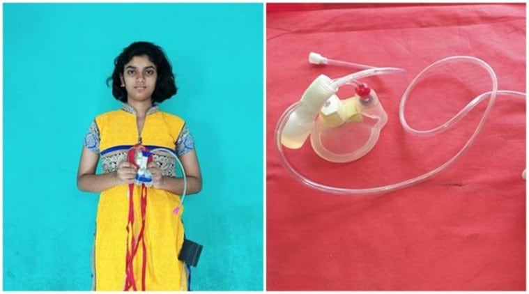 coronavirus, covid-19, bengal girl coronavirus mask, burdwan girl anti-corona mask, coronavirus india, covid19 innovation challenge, Challenge Covid-19 Competition, NIF coronavirus competition, west bengal news, good news, india news, indian express