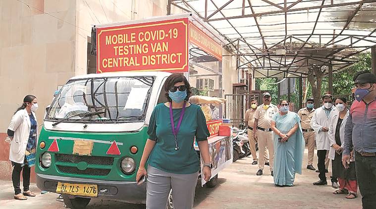 coronavirus Delhi cases, coronavirus Delhi testing, Delhi coronavirus testing, Delhi coronavirus cases, COVID-19 cases Delhi, Delhi COVID-19 cases, coronavirus Delhi, Delhi news, city news, Indian Express