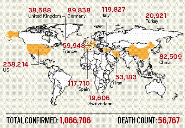 coronavirus world cases