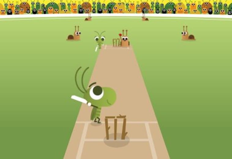 cricket google doodle