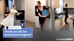Watch: Russian dancers perform 'self-isolation ballet' while doing household chores