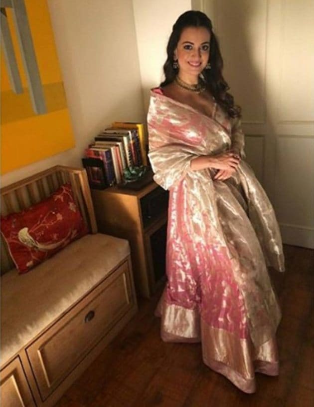 dia mirza, dia mirza instagram, dia mirza ethnic looks, dia mirza sari looks, dia mirza sari looks, indian express, indian express news