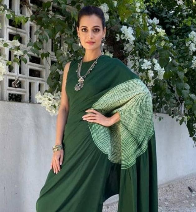 dia mirza, dia mirza instagram, dia mirza ethnic looks, dia mirza sari looks, dia mirza sari looks, indian express, indian express news