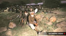 delhi shelter home fire, delhi lockdown shelter home, delhi fire, delhi migrant labroures, indian express