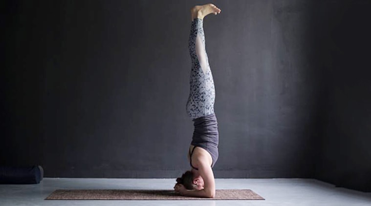 Iyengar Yoga Preparation for Headstand (Sirsasana)