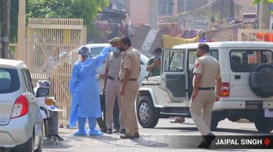 police assault, coronavirus outbreak, PASA, Gujarat news, indian express news