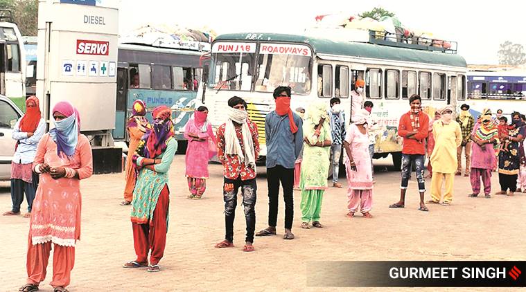 Over 2,500 labourers stuck in Jaisalmer return to Punjab