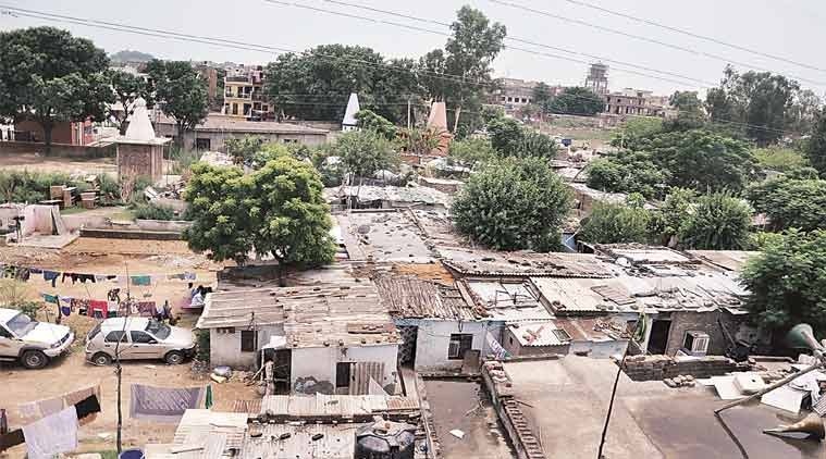 coronavirus, coronavirus in chandigarh, kachi colony slum coronavirus cases, coronavirus cases in chandigarh slum, coronavirus cases in chandigarh, coronavirus cases toll in chandigarh, indian express news