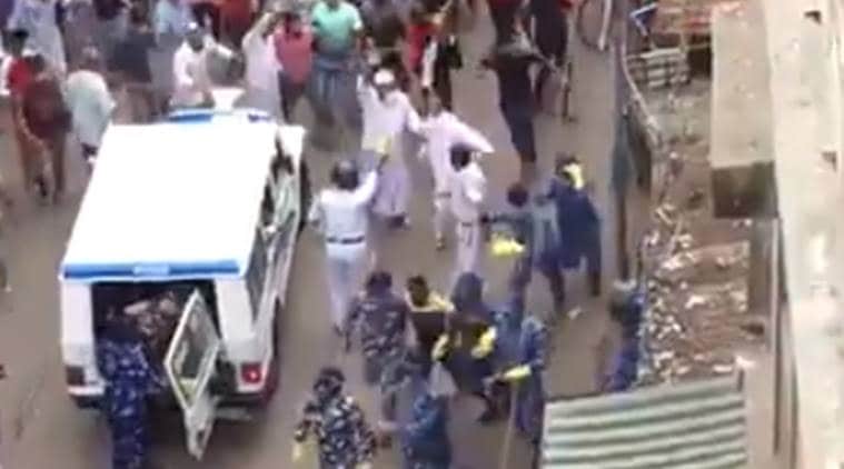 howrah police attacked, howrah lockdown, tikiapara police attacked, tikiapara police lockdown, howrah coronavirus hotspot, west bengal hotspot, west bengal lockdown