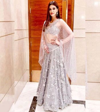 kriti sanon silver dress Kriti Sanon Looks So Chic, We Don't Mind Her Silver Dress Shining In Our Eyes
