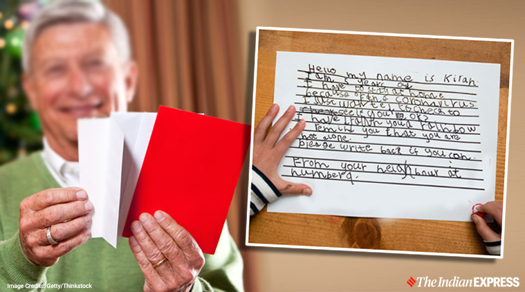 In Isolation 93 Year Old Man Receives Heartwarming Letter From 5 Year