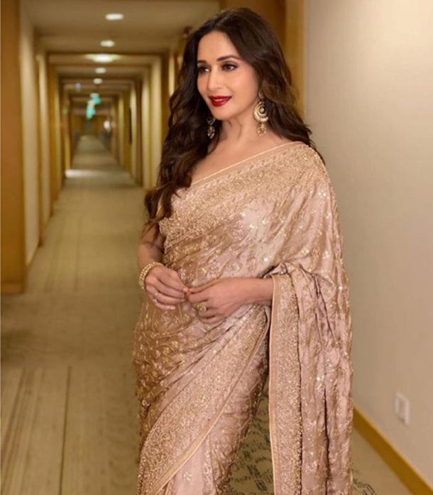 Cant decide on a sari? Take tips from Madhuri Dixits 