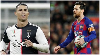 ESPN FC - FC Barcelona vs. Juventus. Leo Messi vs. Cristiano Ronaldo. 🐐 vs.  🐐 The dates are set 💪